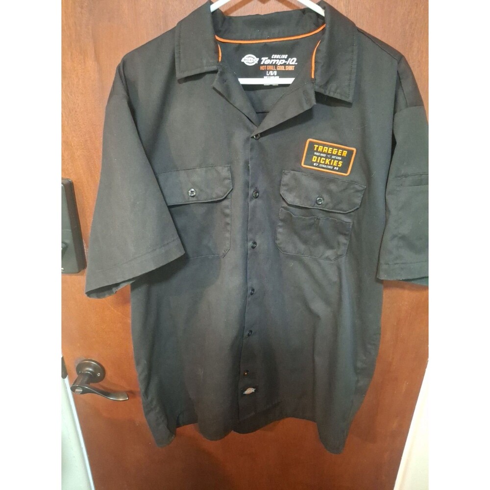 Traeger x Dickies Cooling Temp IQ- Shirt Mens  LG Temp IQ Grilling Team Patch